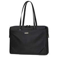 Black Women’s Work Tote Bag – New Fashionable Laptop Bag, Large Capacity Business Briefcase, Commute & Office Tote - One Red Hill