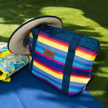 6L Food Safe Insulated Jumbo Cooler Tote - Rainbow - One Red Hill