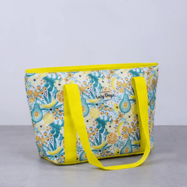 6L Food Safe Insulated Jumbo Cooler Tote - Yellow - One Red Hill