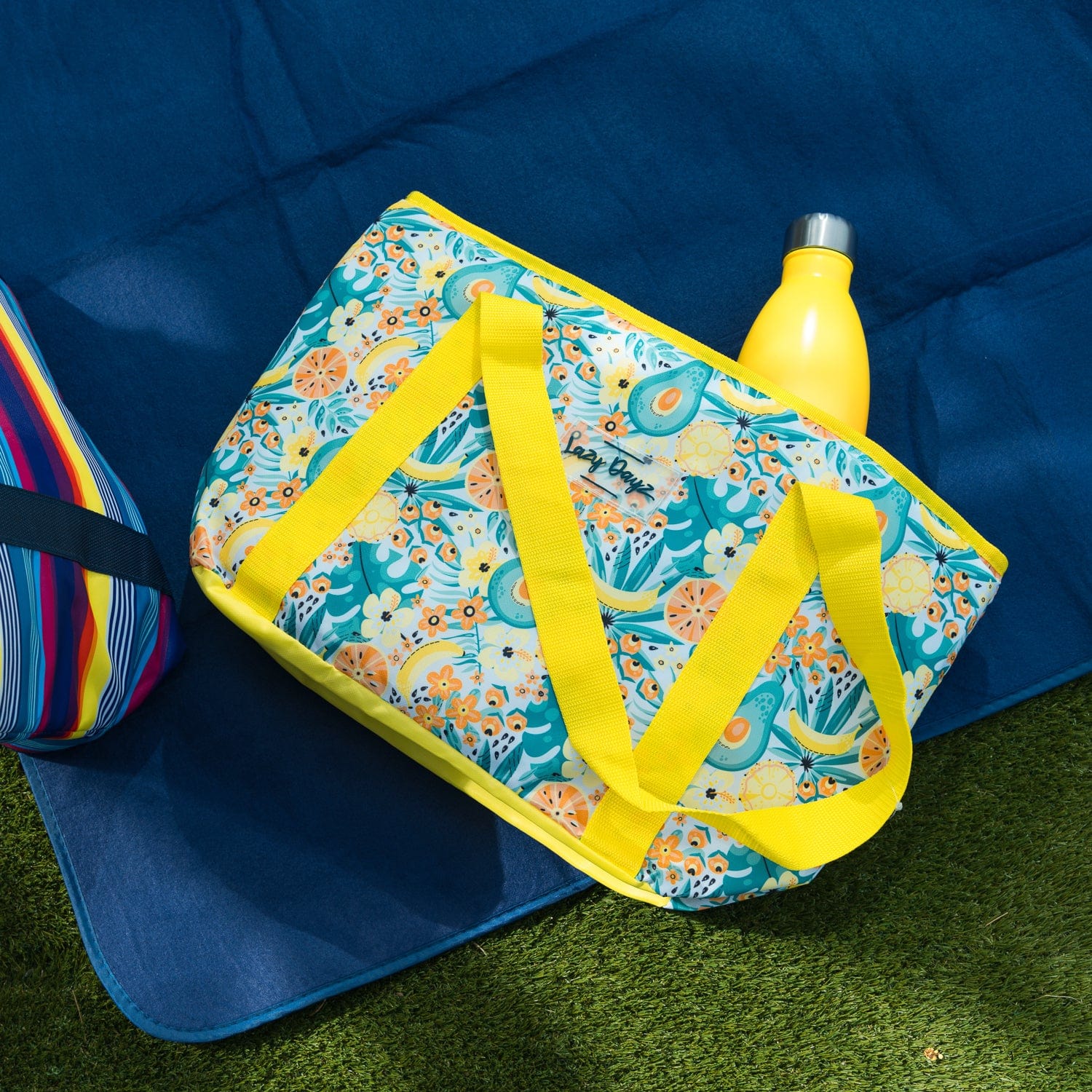 6L Food Safe Insulated Jumbo Cooler Tote - Yellow - One Red Hill