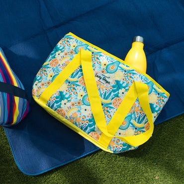 6L Food Safe Insulated Jumbo Cooler Tote - Yellow - One Red Hill