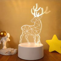3D Lights Colorful Touch Remote Control LED Visual Lights - One Red Hill