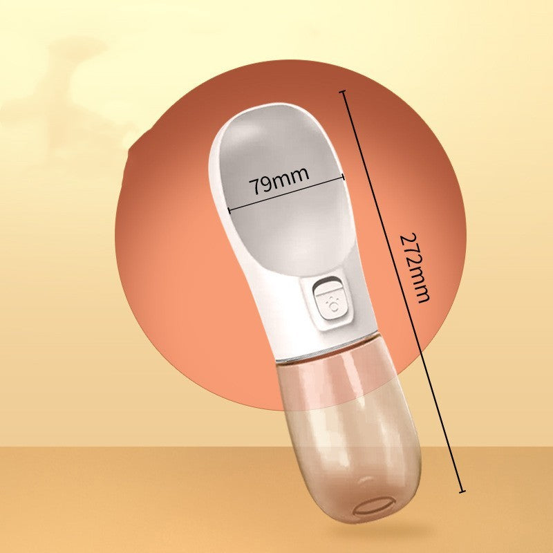 Pet Dog Water Bottle Feeder Bowl Portable Water Food Bottle Pets Outdoor Travel Drinking Dog Bowls Water Bowl For Dogs - One Red Hill