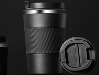 The New 304 Stainless Steel Vacuum Flask Creative Business Office Three-Generation Coffee Cup