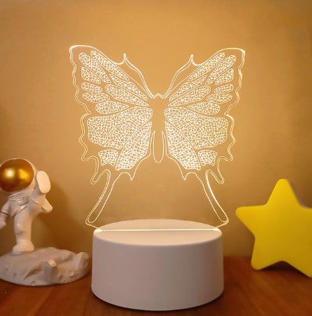3D Lights Colorful Touch Remote Control LED Visual Lights - One Red Hill