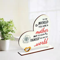 Mother's Day Wooden Ornament Mother You - One Red Hill