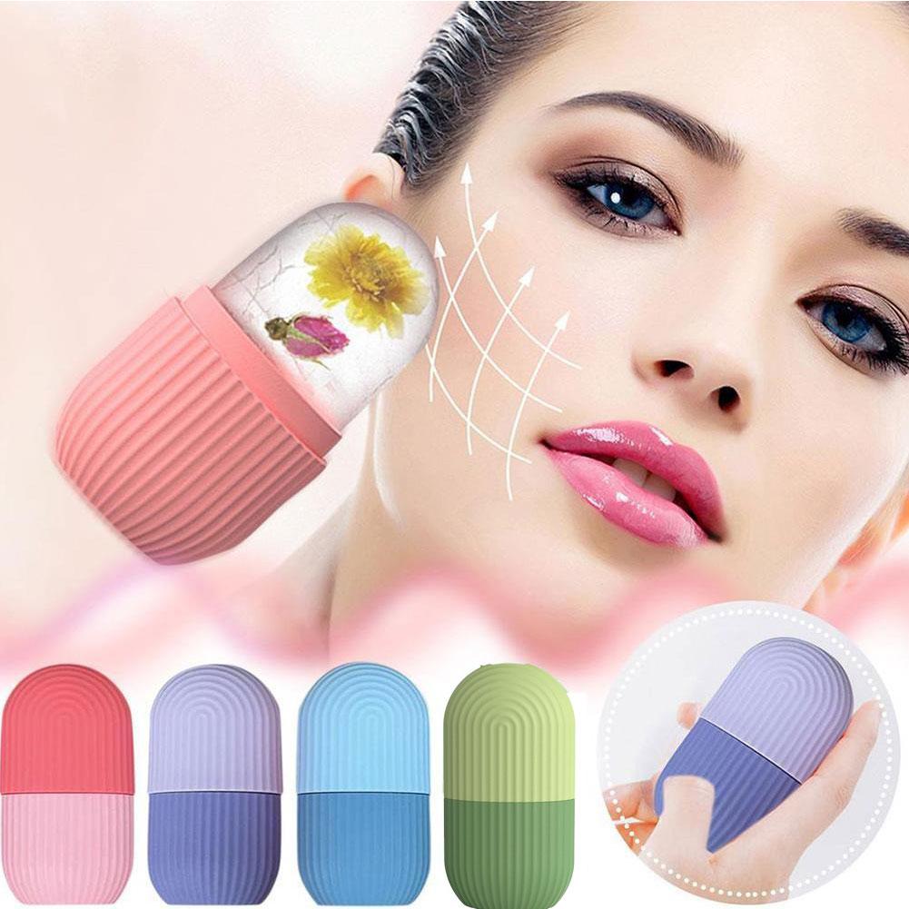 Silicone Ice Cube Tray Mold Face Beauty Lifting Ice Face Tool Contouring Acne Eye Skin Educe Massager Roller Ball Care - One Red Hill