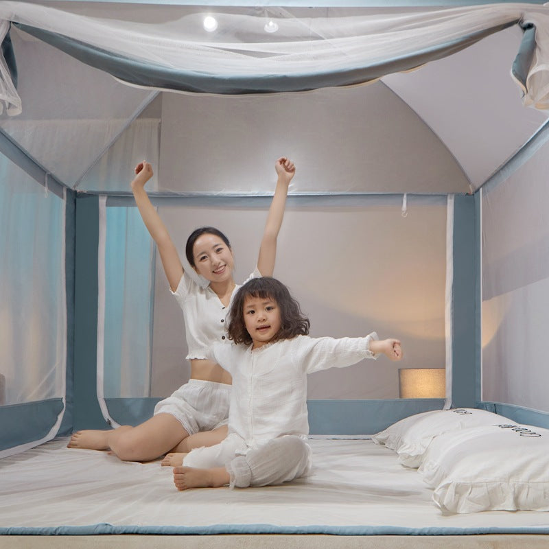 Baby Thickened Baking Paint Bracket Anti-fall Mosquito Net