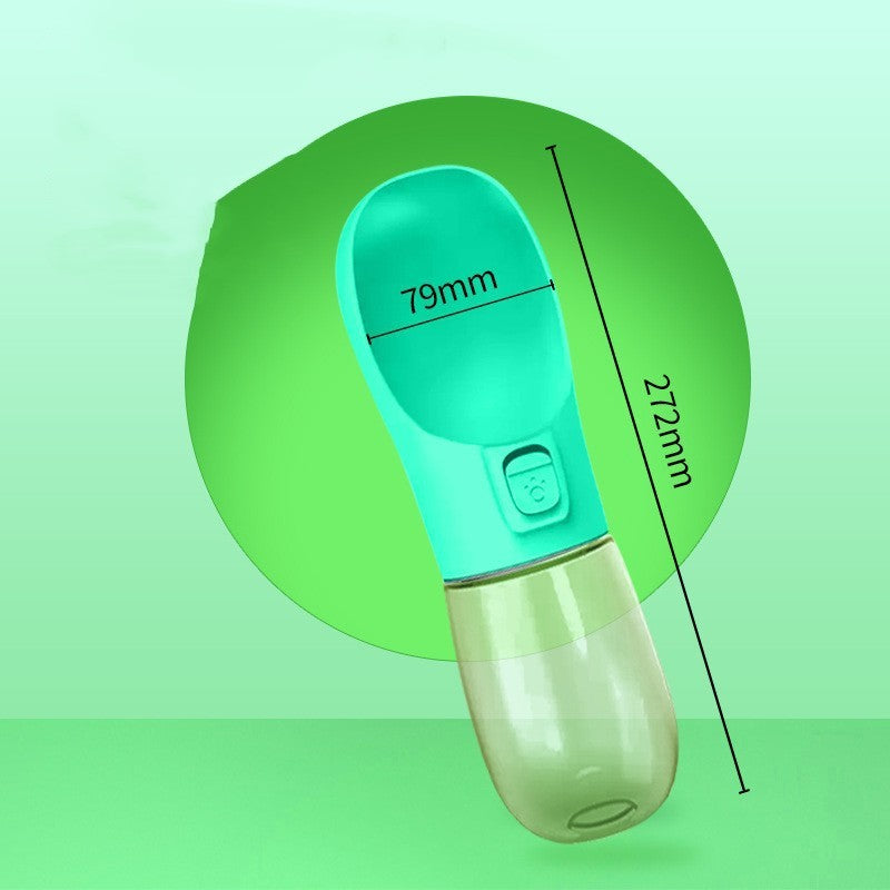 Pet Dog Water Bottle Feeder Bowl Portable Water Food Bottle Pets Outdoor Travel Drinking Dog Bowls Water Bowl For Dogs - One Red Hill