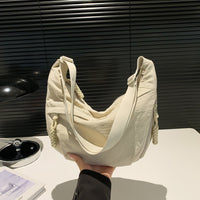 Nylon Washed Cloth Shoulder Bag Large-capacity Crossbody Bags - One Red Hill