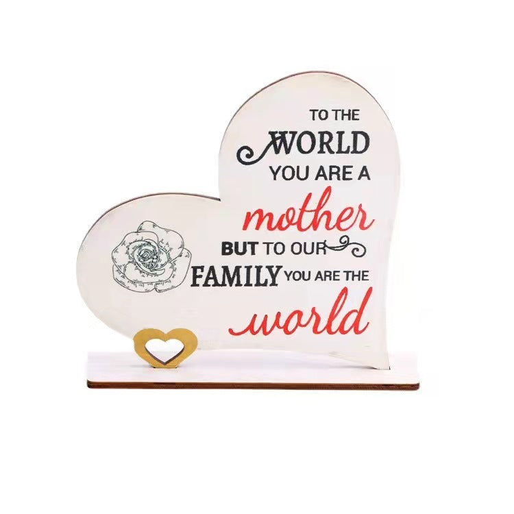 Mother's Day Wooden Ornament Mother You - One Red Hill