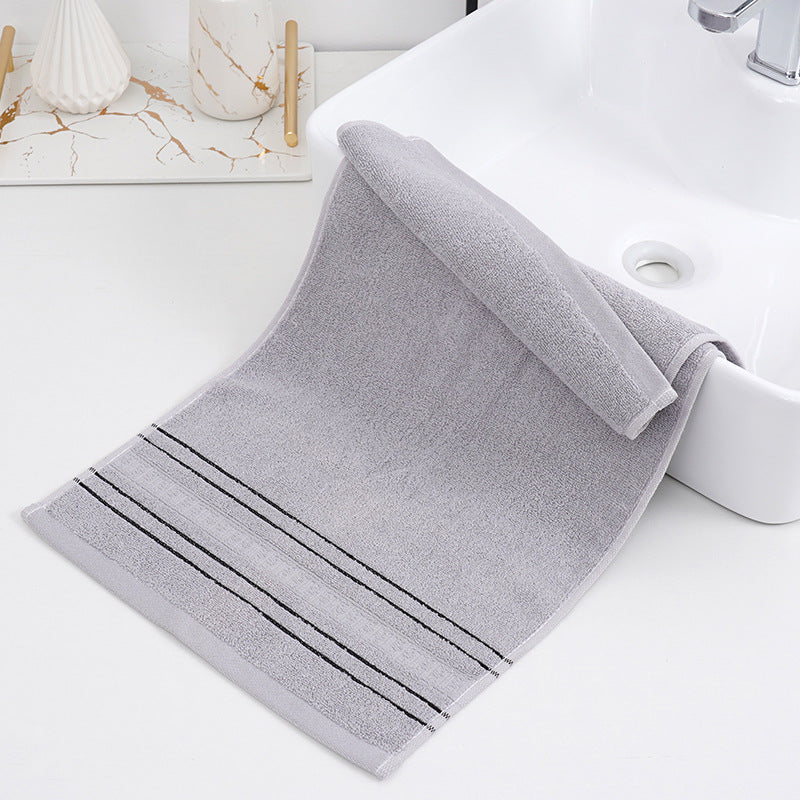 Gaoyang Factory Wholesale Pure Cotton 32 Strand Double Silk Absorbent Towel Gift Custom Daily Necessities Towel Promotion