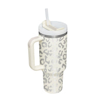 Handle Straw Insulated Stainless Steel Spill Proof Vacuum Coffee Cup