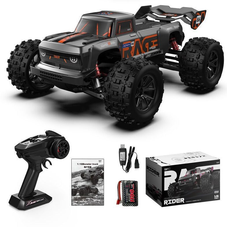 Four-wheel Drive Brushless Remote Control Car Toy - One Red Hill