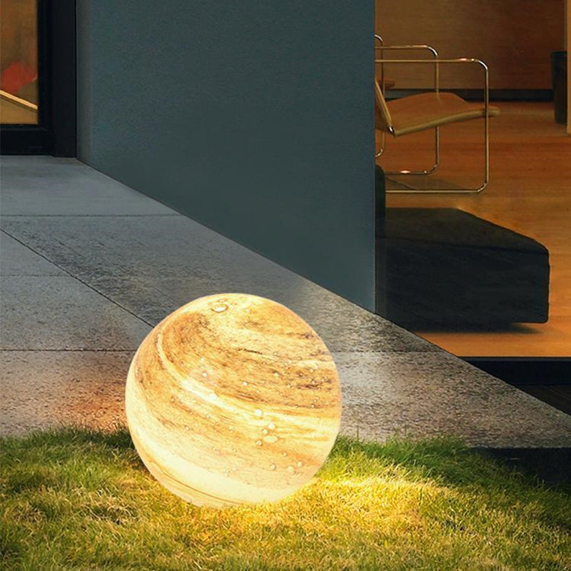 Solar Lawn Outdoor Waterproof Villa Garden Grass Earth Lamp - One Red Hill