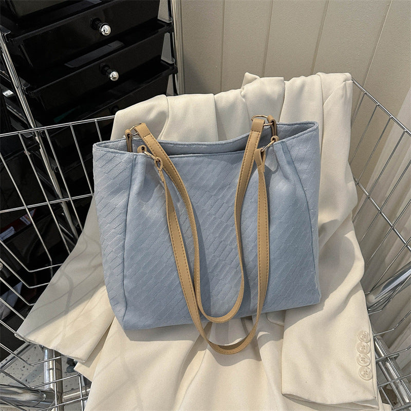 Casual Large Capacity Shoulder Bags Women Fashion Shopping Handbag - One Red Hill