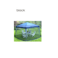 Mosquito Net Outdoor Patio Umbrella Net Cover Roman Umbrella - One Red Hill