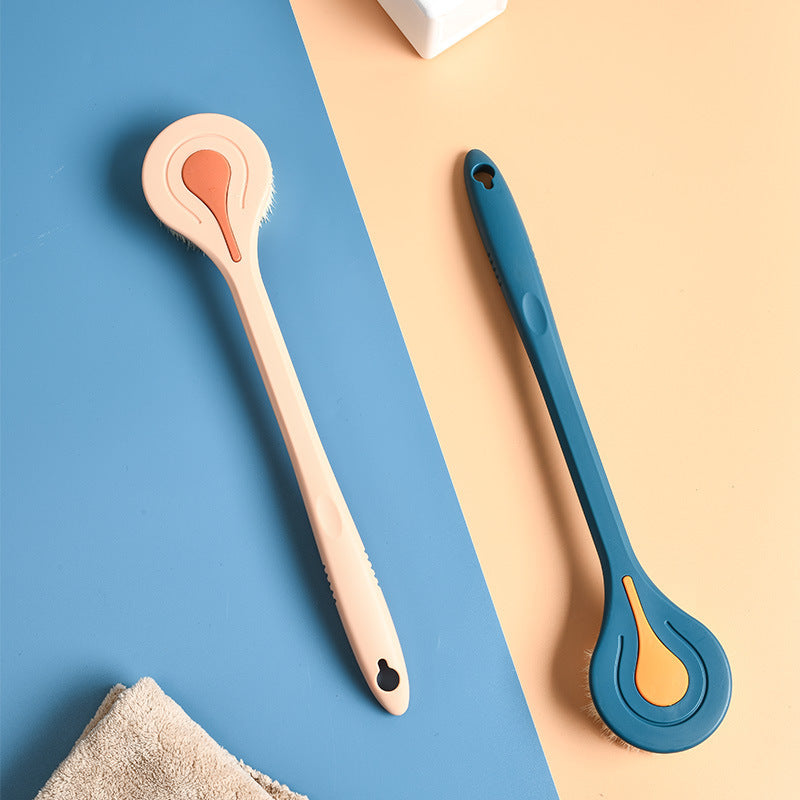 Bath Brush Back Long Handle - One Red Hill