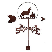 Weather Retro Iron Roof Decoration