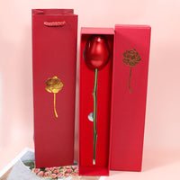 Valentine's Day Confession Single Rose Gift Box - One Red Hill