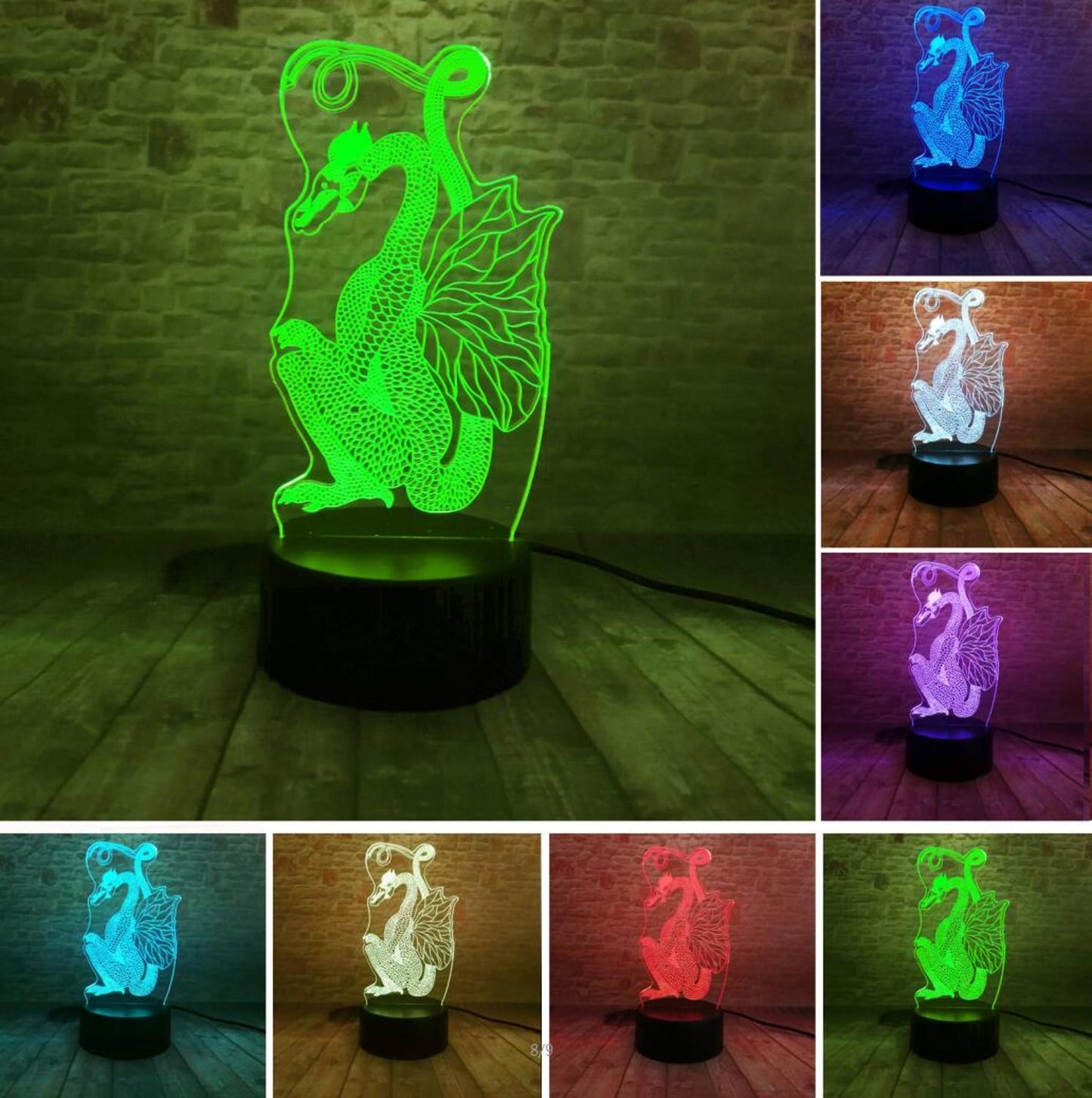 Colorful Touch Remote Control LED Visual Light - One Red Hill