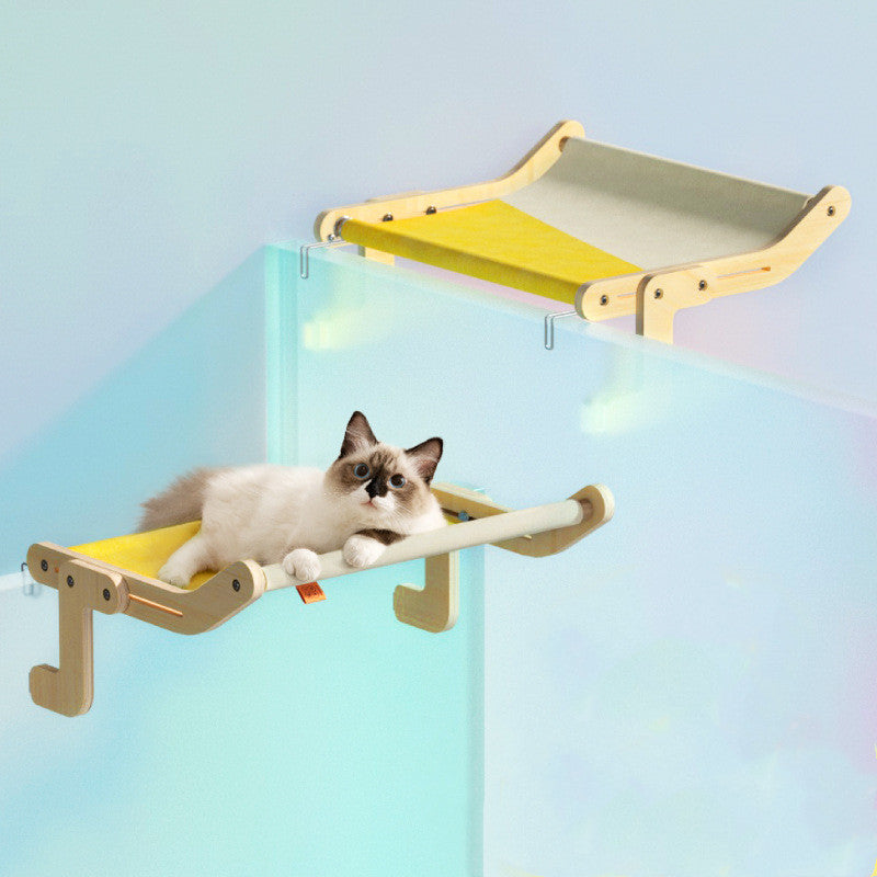 Window Glass Hammock Hanging Cat Litter WindowsillWindow Glass Hammock Hanging Cat Litter Windowsill