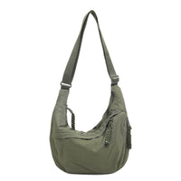 Nylon Washed Cloth Shoulder Bag Large-capacity Crossbody Bags - One Red Hill