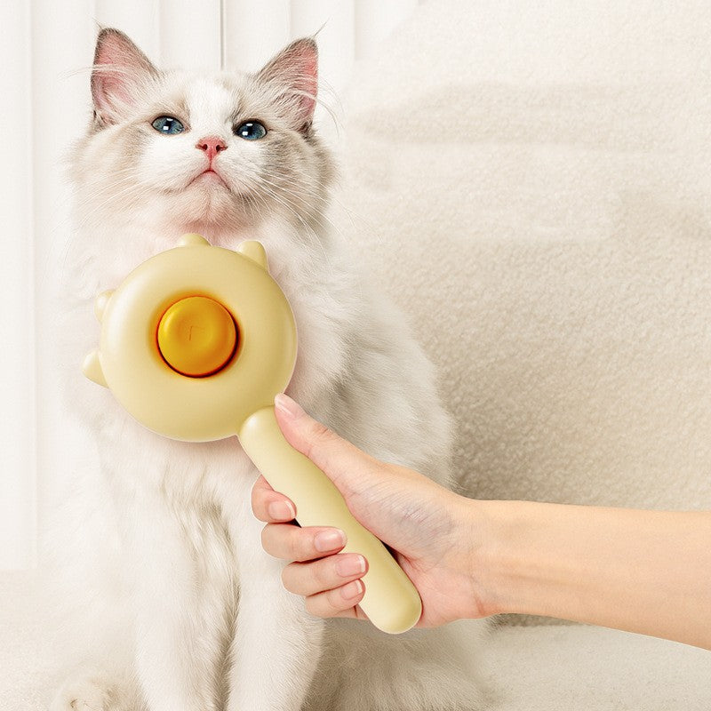 Cat Comb Massage Pet Magic Combs Hair Removal Cat And Dog Brush Pets Grooming Cleaning Supplies Scratcher - One Red Hill