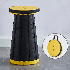 Home Portable Folding Retractable Plastic Chair