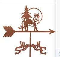 Weather Retro Iron Roof Decoration