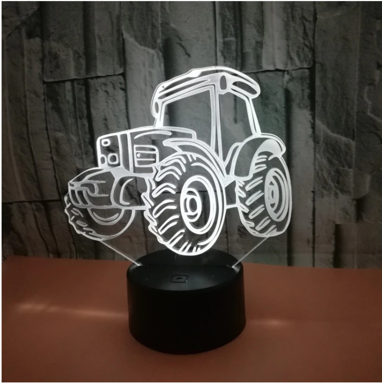 Colorful Touch Remote Control LED Visual Light - One Red Hill