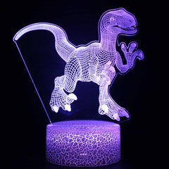 Led Remote Control Colorful Touch Creative Gift Light Bedside Lamp - One Red Hill