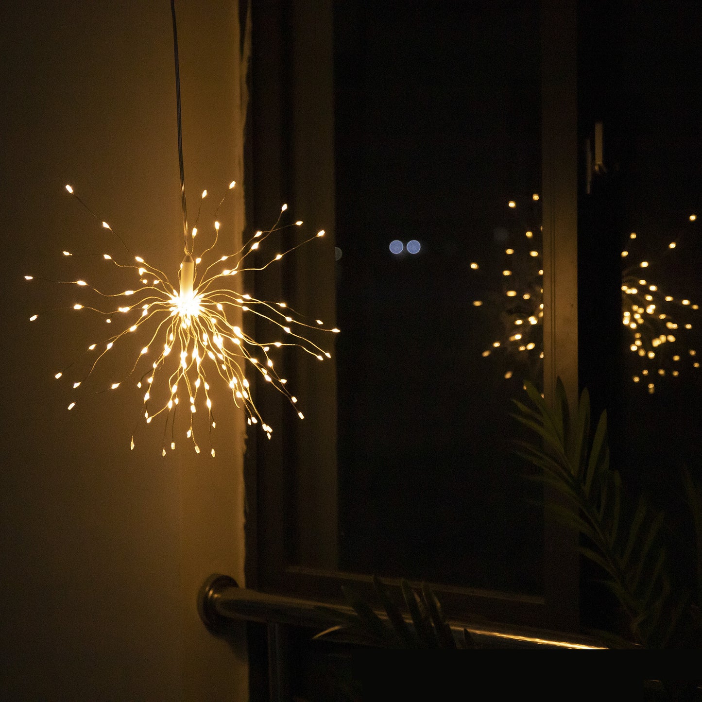Outdoor Waterproof Remote Control Copper Wire Lamp Dandelion String Light - One Red Hill