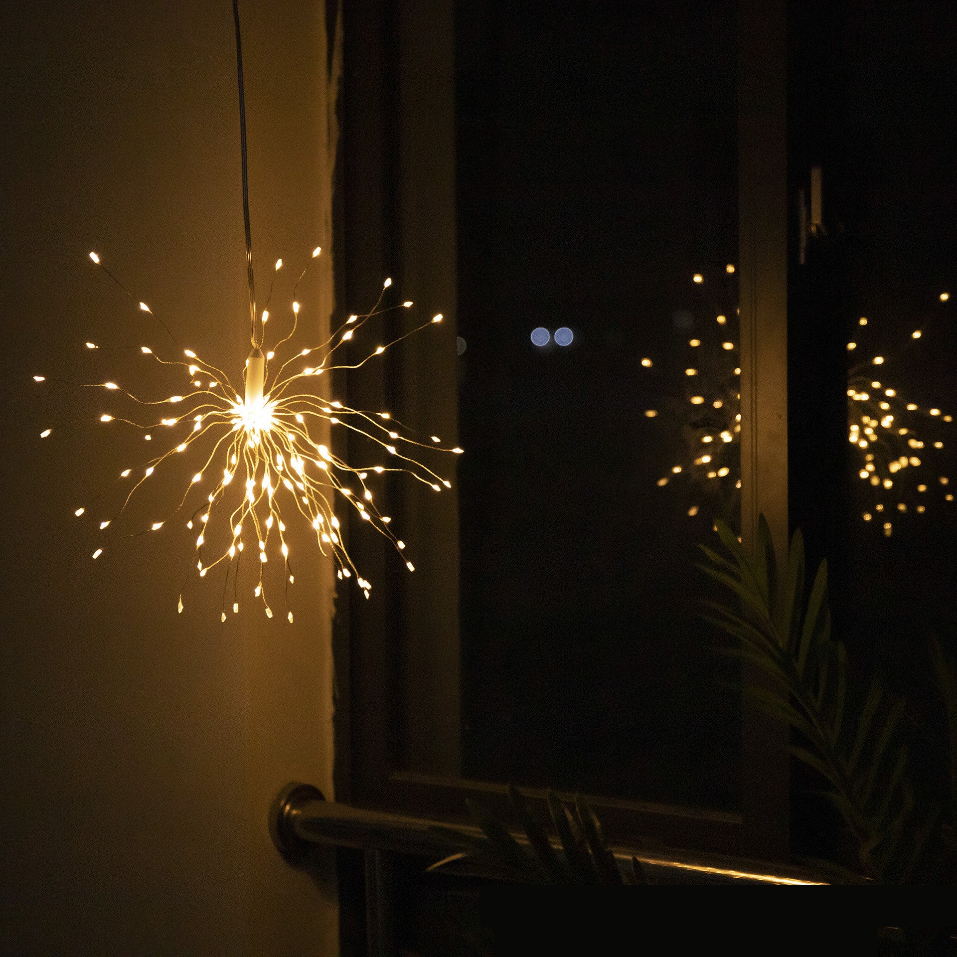 Outdoor Waterproof Remote Control Copper Wire Lamp Dandelion String Light - One Red Hill