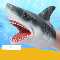 Soft Doll Dinosaure Hand Puppets Figure Head Animal