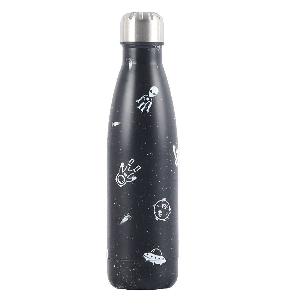 New Starry Sky Galaxy Coke Bottle Stainless Steel Vacuum Flask