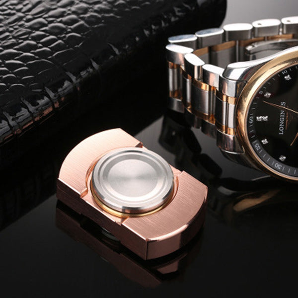 Fidget Spinner Stainless Steel Small Square - One Red Hill