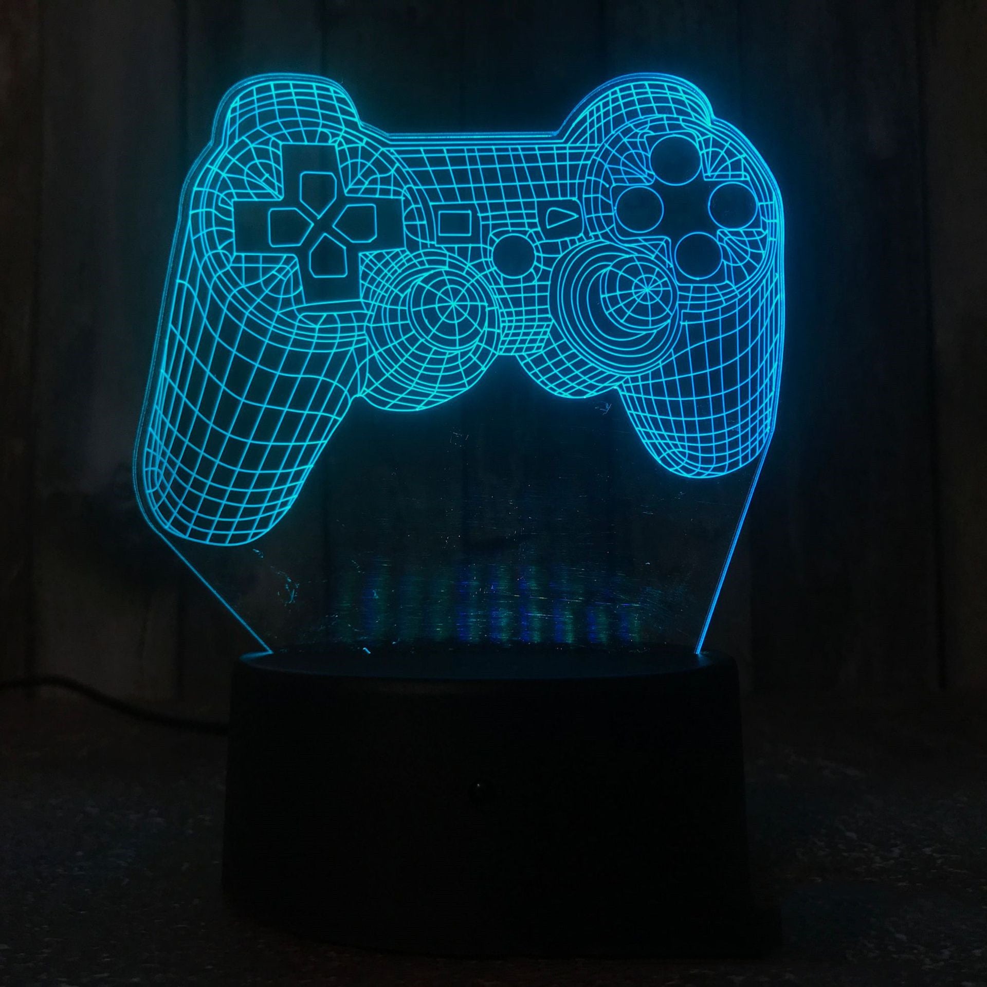 Small Night Light Touch Remote Control Cracked LED - One Red Hill