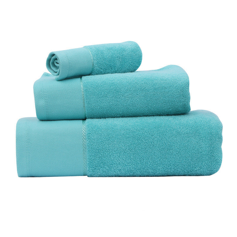 Cotton Towel Bath Towel Three Piece Water Absorbing Gift Towel Bath Towel Set