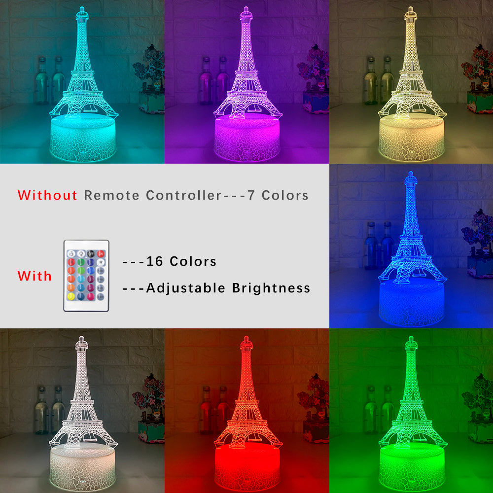 Colorful Touch Remote Control LED Visual Light - One Red Hill