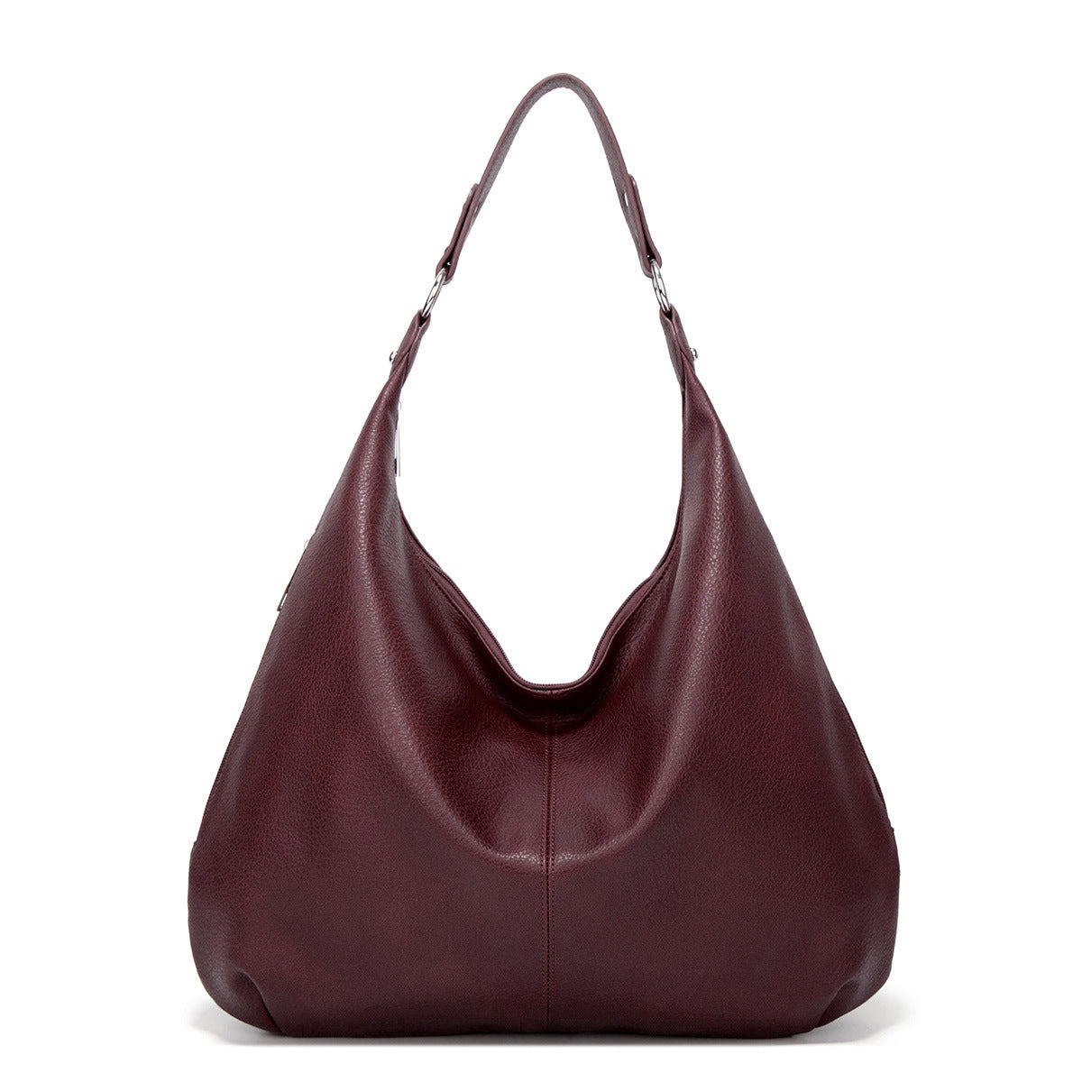 Large Capacity Son Mother Tote Texture Casual Portable Shoulder Bag Versatile Simple Women's Autumn And Winter - One Red Hill