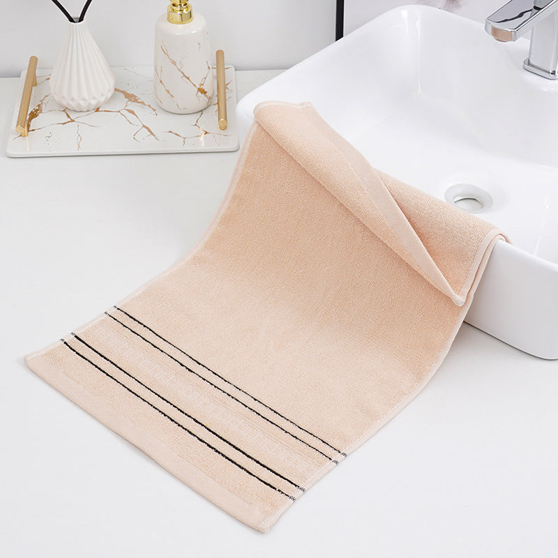 Gaoyang Factory Wholesale Pure Cotton 32 Strand Double Silk Absorbent Towel Gift Custom Daily Necessities Towel Promotion