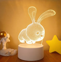 3D Lights Colorful Touch Remote Control LED Visual Lights - One Red Hill