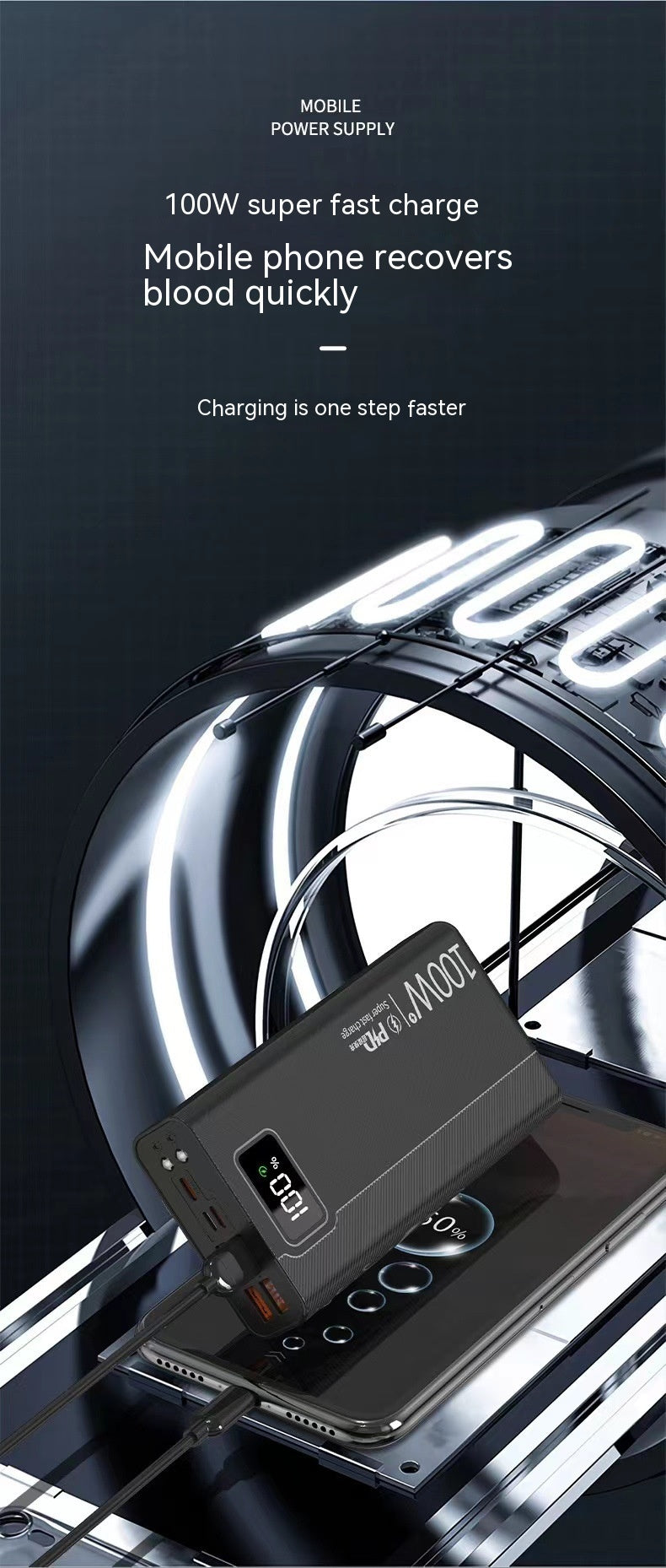 Large Capacity Power Bank - One Red Hill