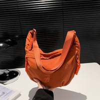 Nylon Washed Cloth Shoulder Bag Large-capacity Crossbody Bags - One Red Hill