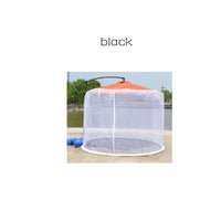 Mosquito Net Outdoor Patio Umbrella Net Cover Roman Umbrella - One Red Hill