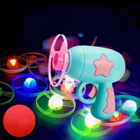 Pet Toy Dog Cat LED Light Toy Luminous Children's Party Toy Bamboo Dragonfly Toy Training Toy Pet Throw Launcher - One Red Hill