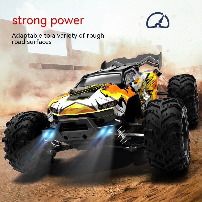Brushless Four-wheel Drive Off-road Climbing RC Remote Control CarSedanpickup Model Car - One Red Hill