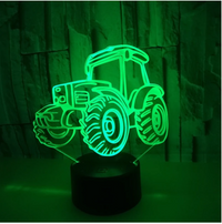 Colorful Touch Remote Control LED Visual Light - One Red Hill