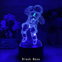 Astronaut Series Touch Remote Control LED Creative Gift Light - One Red Hill
